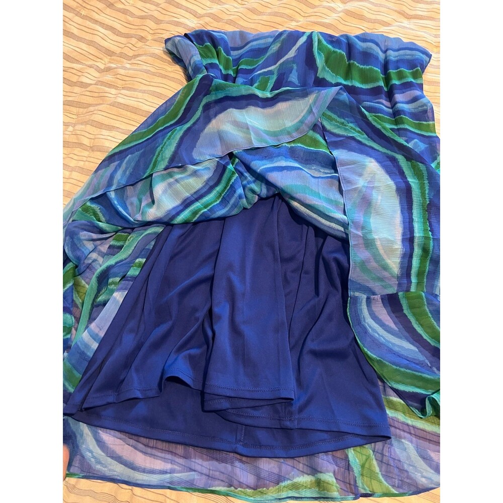 NWT! Taylor Dolman Elbow Sleeve V-Neck Smocked Empire Waist Dress Women’s 16 - Picture 12 of 12
